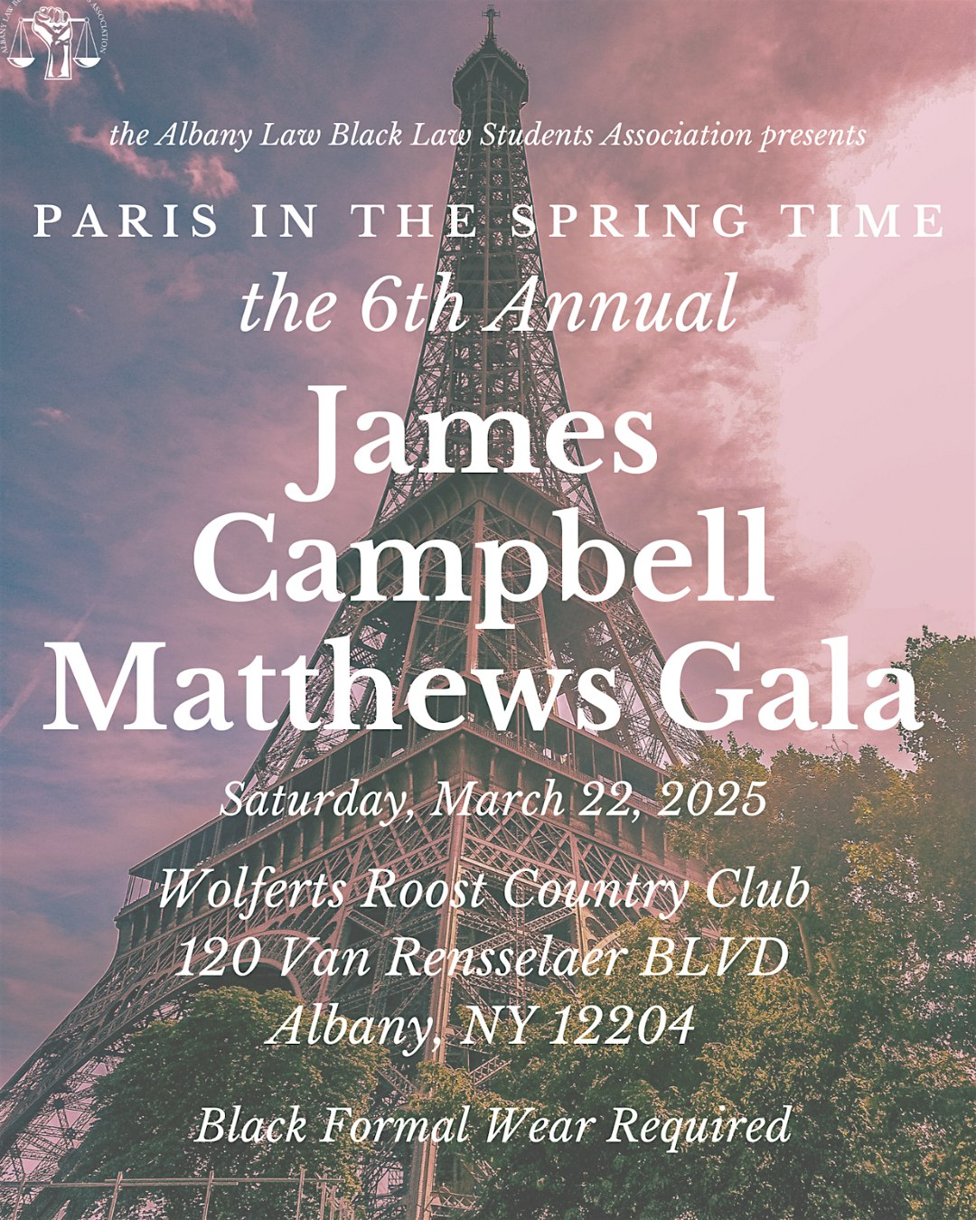 6th Annual James Campbell Matthews Gala – Albany, NY