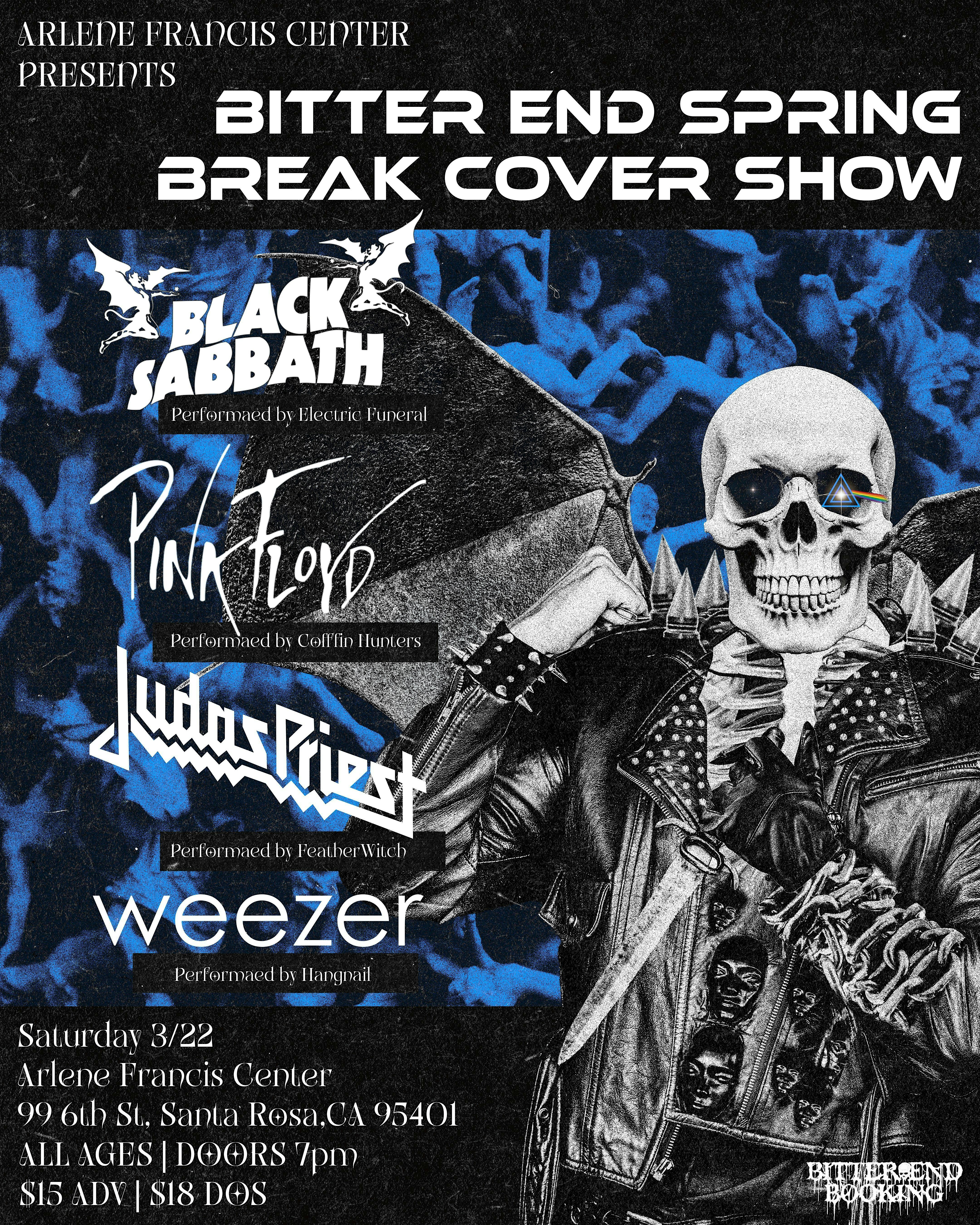 Bitter End Booking Spring Break Cover Show – Santa Rosa, CA