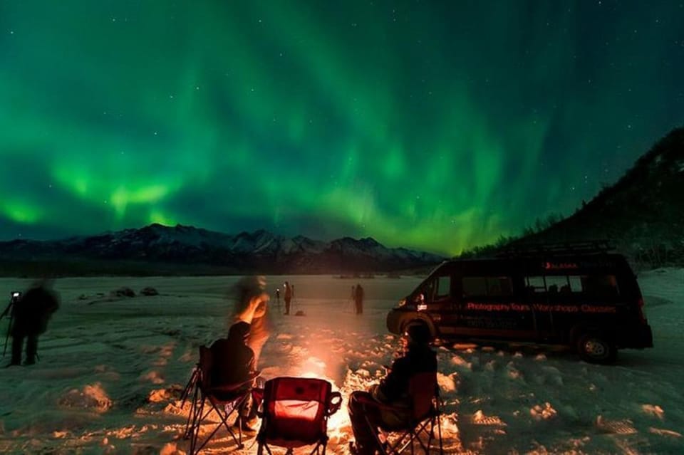 Book your Anchorage: Aurora Borealis Northern Lights Photography Tour experience today. Discover upcoming events, exciting activities, tours, places to eat, places to stay, and fun things to do in Anchorage, Alaska with PartyFixx.co.