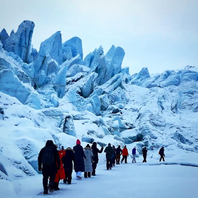 Book your Anchorage: Full-Day Matanuska Glacier Hike and Tour experience today. Discover upcoming events, exciting activities, tours, places to eat, places to stay, and fun things to do in Anchorage, Alaska with PartyFixx.co.