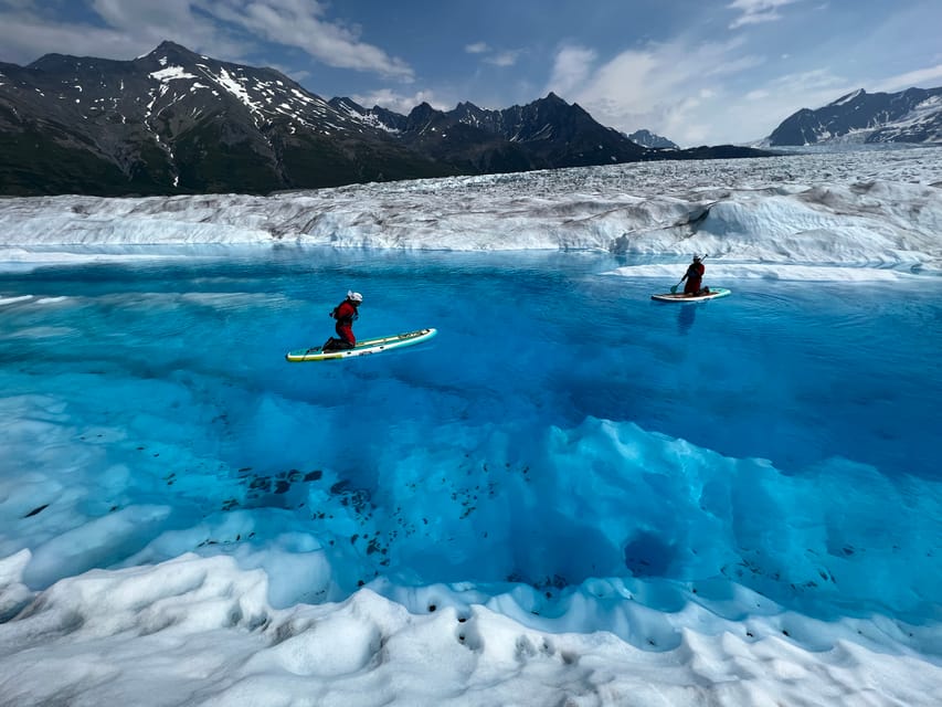 Book your Anchorage: Knik Glacier Helicopter Paddleboarding PRIVATE experience today. Discover upcoming events, exciting activities, tours, places to eat, places to stay, and fun things to do in Alaska, Alaska with PartyFixx.co.