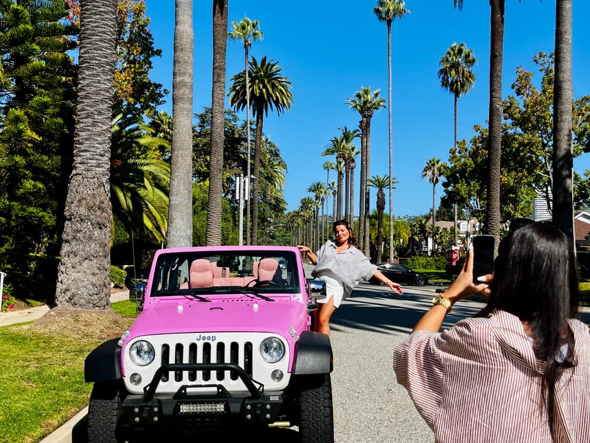 Book your Beverly Hills: Rodeo Drive Open Pink Jeep Private Tour experience today. Discover upcoming events, exciting activities, tours, places to eat, places to stay, and fun things to do in Los Angeles, California with PartyFixx.co.