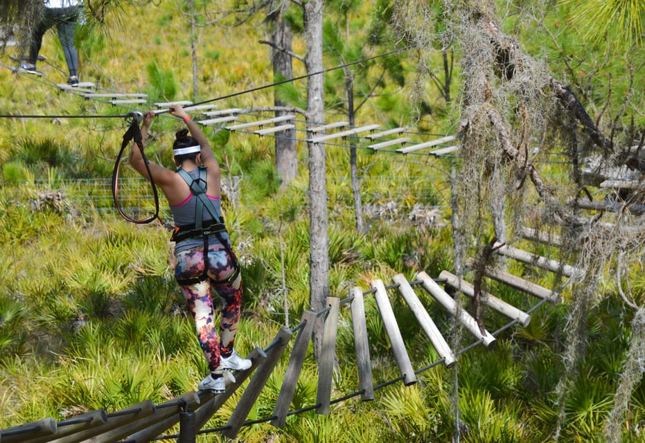 Book your Bradenton: Adventure Course Entry Ticket experience today. Discover upcoming events, exciting activities, tours, places to eat, places to stay, and fun things to do in TreeUmph! Adventure Course, Florida with PartyFixx.co.