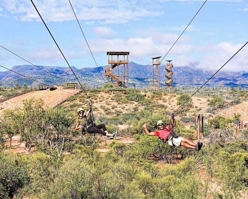 Book your Camp Verde: Predator Zip Lines Guided Tour experience today. Discover upcoming events, exciting activities, tours, places to eat, places to stay, and fun things to do in Camp Verde, Arizona with PartyFixx.co.