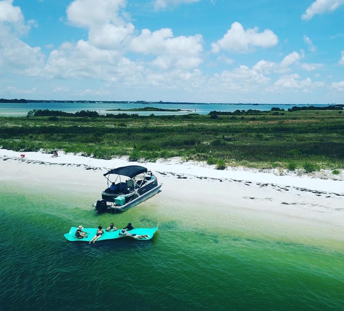 Book your Clearwater Beach: Private Pontoon Tours experience today. Discover upcoming events, exciting activities, tours, places to eat, places to stay, and fun things to do in Clearwater, Florida with PartyFixx.co.