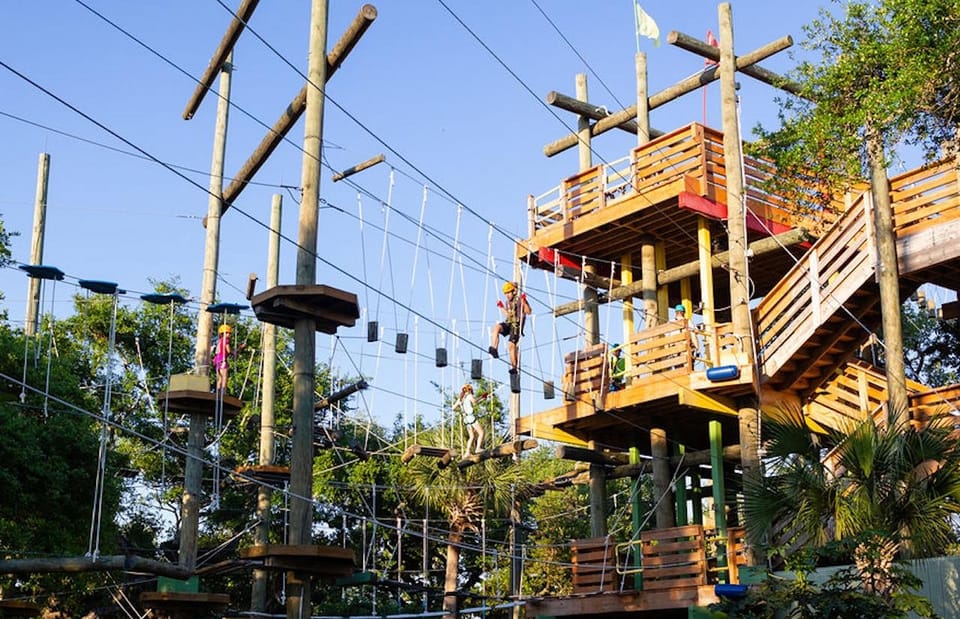 Book your Cocoa Beach: Aerial Adventure Park Ticket experience today. Discover upcoming events, exciting activities, tours, places to eat, places to stay, and fun things to do in Cape Canaveral, Florida with PartyFixx.co.