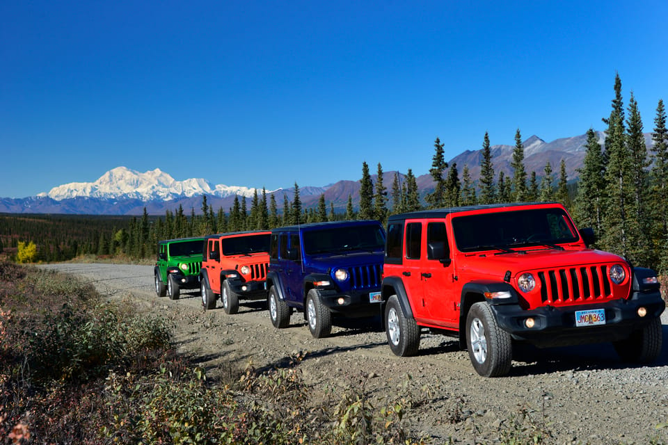 Book your Denali: Highway Jeep Excursion experience today. Discover upcoming events, exciting activities, tours, places to eat, places to stay, and fun things to do in Denali National Park and Preserve, Alaska with PartyFixx.co.