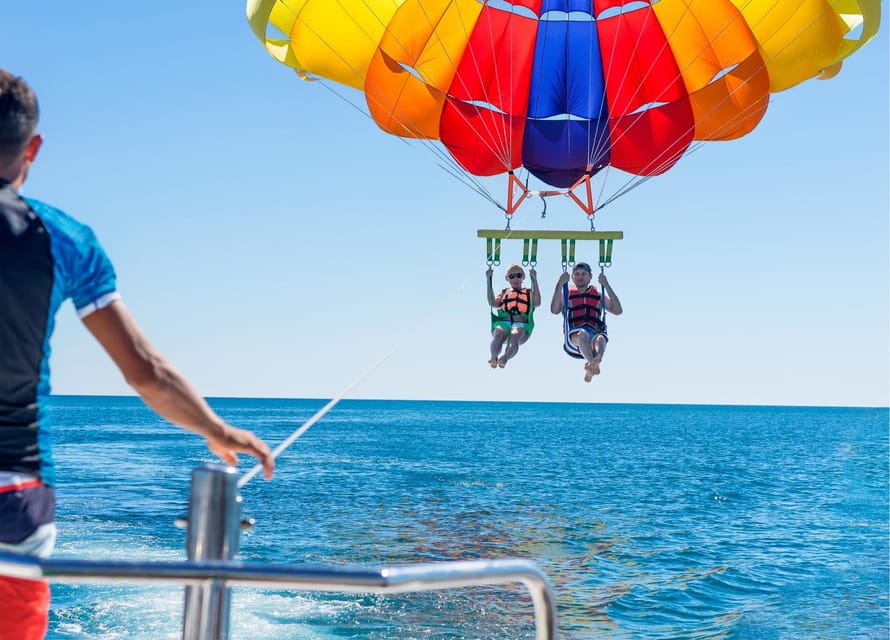 Book your Destin: Parasailing Flight Above the Gulf of Mexico experience today. Discover upcoming events, exciting activities, tours, places to eat, places to stay, and fun things to do in Destin, Florida with PartyFixx.co.