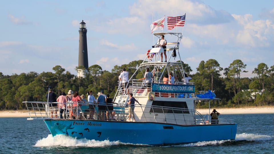 Book your Dolphin & Scenic Bay Sightseeing Cruise Up to 49, Pensacola experience today. Discover upcoming events, exciting activities, tours, places to eat, places to stay, and fun things to do in Pensacola Beach, Florida with PartyFixx.co.