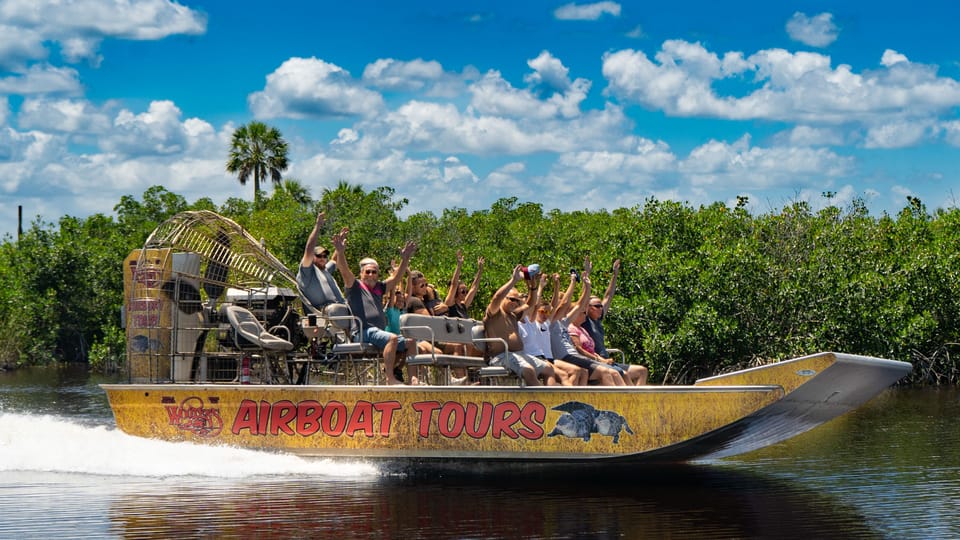 Book your Everglades City: Guided Kayaking Tour with and Airboat Ride experience today. Discover upcoming events, exciting activities, tours, places to eat, places to stay, and fun things to do in Everglades City, Florida with PartyFixx.co.