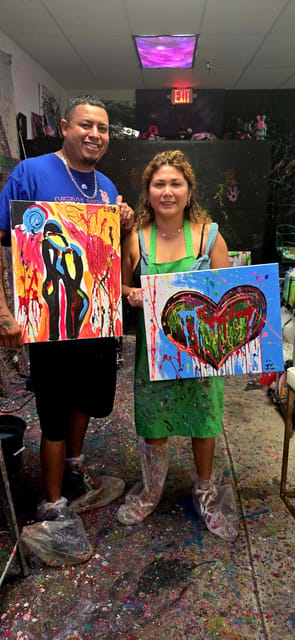 Book your Florida: Splatter Paint Session experience today. Discover upcoming events, exciting activities, tours, places to eat, places to stay, and fun things to do in , Florida with PartyFixx.co.