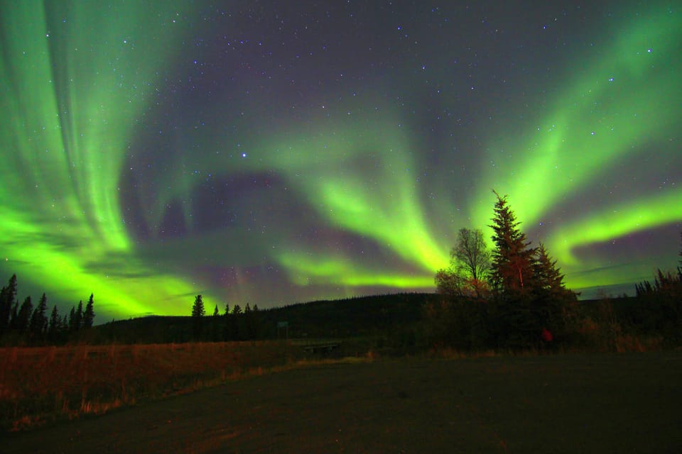 Book your From Fairbanks: Northern Lights & Murphy Dome Tour experience today. Discover upcoming events, exciting activities, tours, places to eat, places to stay, and fun things to do in Fairbanks, Alaska with PartyFixx.co.