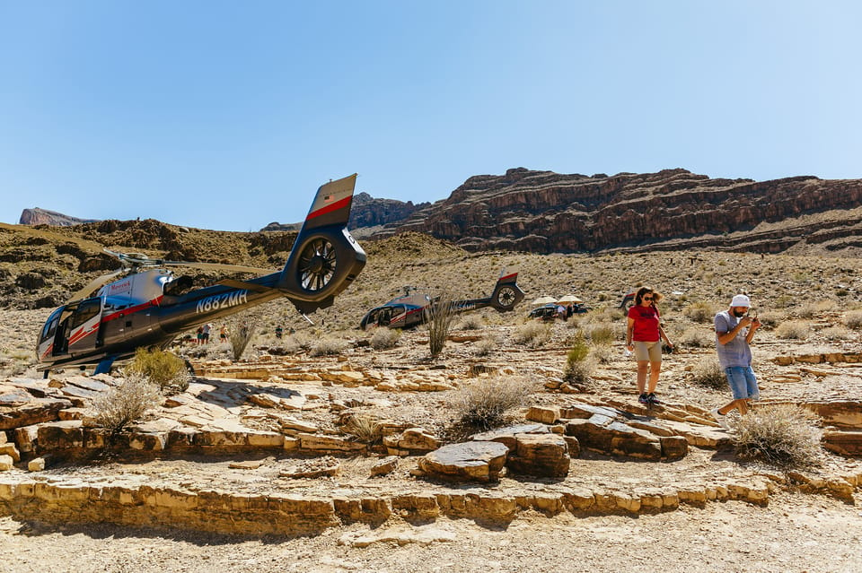 Book your From Las Vegas: Grand Canyon Helicopter Tour with Champagne experience today. Discover upcoming events, exciting activities, tours, places to eat, places to stay, and fun things to do in Grand Canyon West Rim, Arizona with PartyFixx.co.