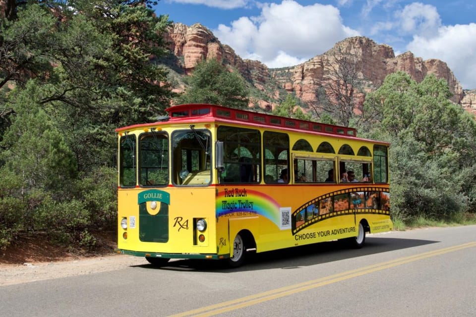 Book your From Sedona: Boynton Canyon Trolley Tour experience today. Discover upcoming events, exciting activities, tours, places to eat, places to stay, and fun things to do in Sedona, Arizona with PartyFixx.co.