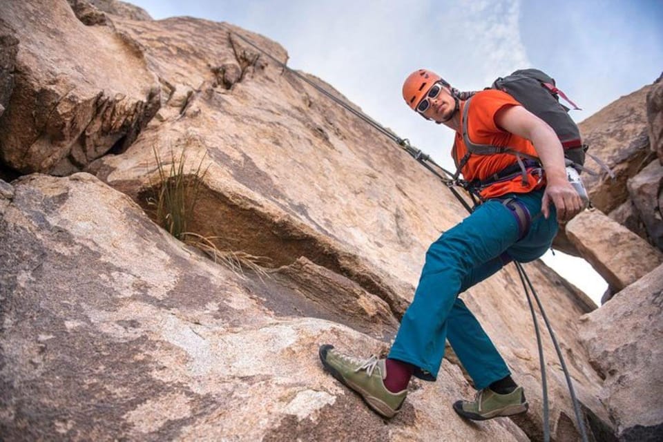 Book your Joshua Tree National Park: Rappelling Experience experience today. Discover upcoming events, exciting activities, tours, places to eat, places to stay, and fun things to do in California, California with PartyFixx.co.