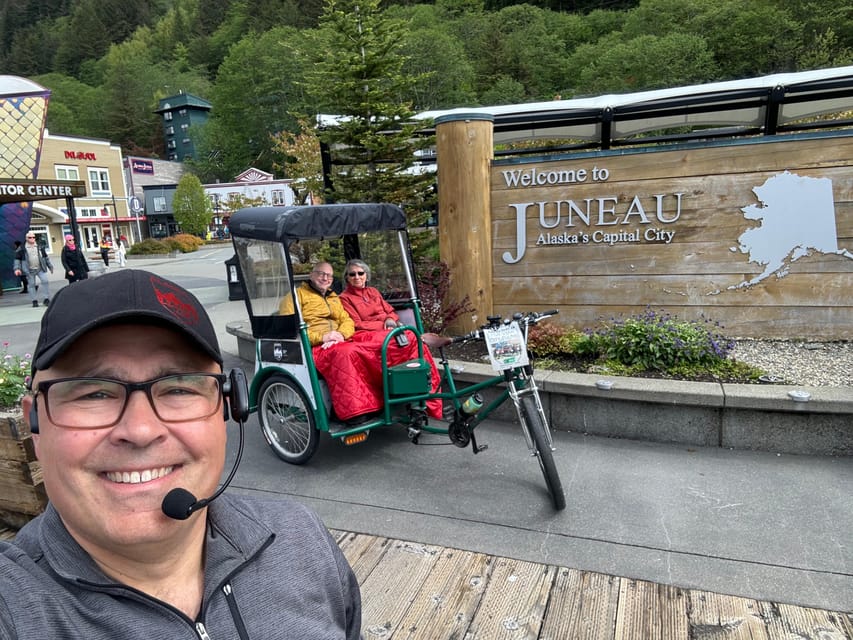 Book your Juneau: Five-Star Pedicab Tour experience today. Discover upcoming events, exciting activities, tours, places to eat, places to stay, and fun things to do in Juneau City Alaska, Alaska with PartyFixx.co.