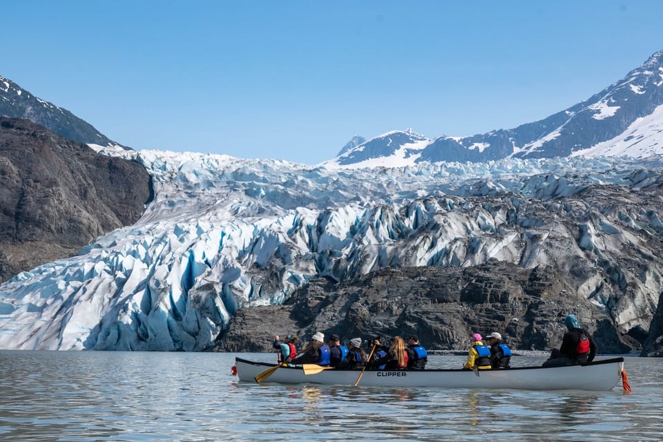 Book your Juneau: Mendenhall Glacier Canoe Paddle and Hike experience today. Discover upcoming events, exciting activities, tours, places to eat, places to stay, and fun things to do in Juneau City Alaska, Alaska with PartyFixx.co.