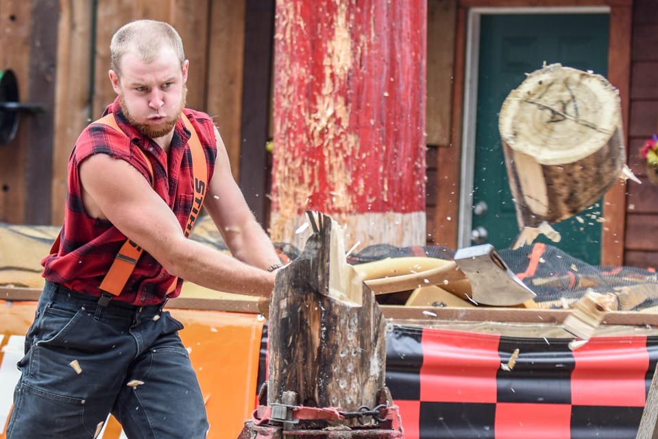 Book your Ketchikan: Lumberjack Show & Crab Feast experience today. Discover upcoming events, exciting activities, tours, places to eat, places to stay, and fun things to do in Alaska, Alaska with PartyFixx.co.