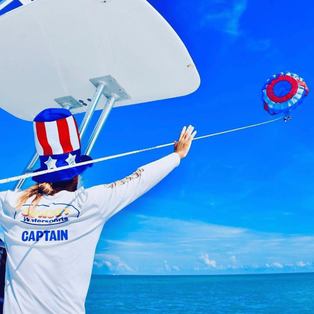 Book your Key West Parasailing at Smathers Beach experience today. Discover upcoming events, exciting activities, tours, places to eat, places to stay, and fun things to do in Key West, Florida with PartyFixx.co.