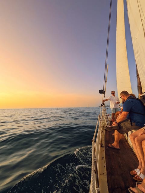 Book your Key West: Windjammer Champagne Sunset Sail experience today. Discover upcoming events, exciting activities, tours, places to eat, places to stay, and fun things to do in Key West, Florida with PartyFixx.co.