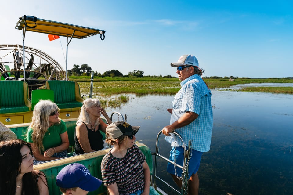 Book your Kissimmee: Everglades Airboat Adventure Tour experience today. Discover upcoming events, exciting activities, tours, places to eat, places to stay, and fun things to do in Shingle Creek, Florida with PartyFixx.co.