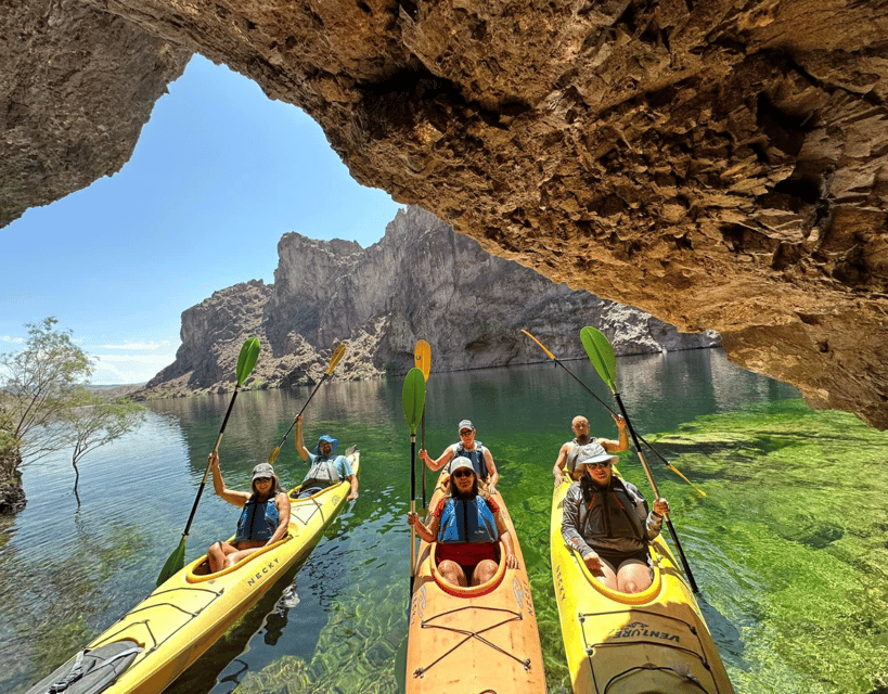 Book your Las Vegas: Emerald Cave Kayak Tour Self- Drive experience today. Discover upcoming events, exciting activities, tours, places to eat, places to stay, and fun things to do in Emerald Cave, Arizona with PartyFixx.co.