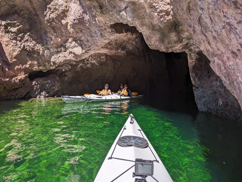 Book your Las Vegas: Emerald Cave Kayak Tour with Photos experience today. Discover upcoming events, exciting activities, tours, places to eat, places to stay, and fun things to do in Emerald Cave, Arizona with PartyFixx.co.