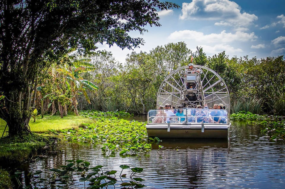 Book your Miami: Everglades Safari Park Airboat Tour experience today. Discover upcoming events, exciting activities, tours, places to eat, places to stay, and fun things to do in Everglades Safari Park, Florida with PartyFixx.co.