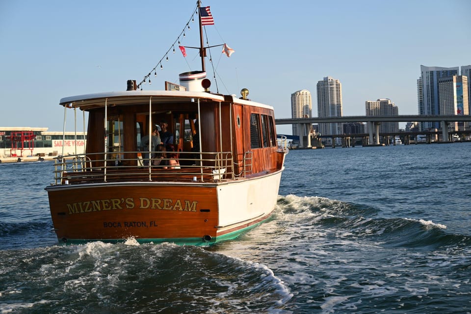 Book your Miami: History of Miami Vintage Yacht Cruise experience today. Discover upcoming events, exciting activities, tours, places to eat, places to stay, and fun things to do in Miami, Florida with PartyFixx.co.