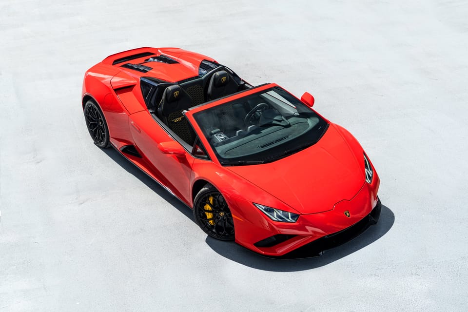 Book your Miami: Lamborghini Huracan EVO Spyder Supercar Tour experience today. Discover upcoming events, exciting activities, tours, places to eat, places to stay, and fun things to do in Miami, Florida with PartyFixx.co.