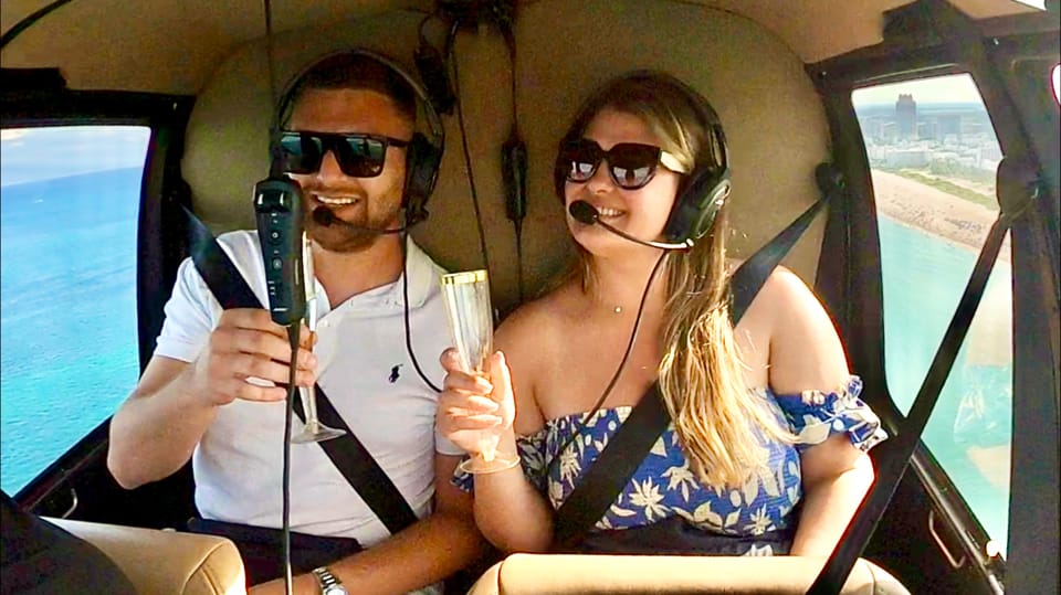 Book your Miami: Private Romantic Helicopter Tour with Champagne experience today. Discover upcoming events, exciting activities, tours, places to eat, places to stay, and fun things to do in Miami, Florida with PartyFixx.co.