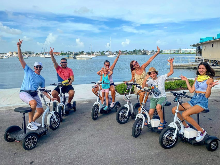 Book your Naples, Florida: Family Friendly Guided Electric Trike Tour experience today. Discover upcoming events, exciting activities, tours, places to eat, places to stay, and fun things to do in Naples, Florida, Florida with PartyFixx.co.