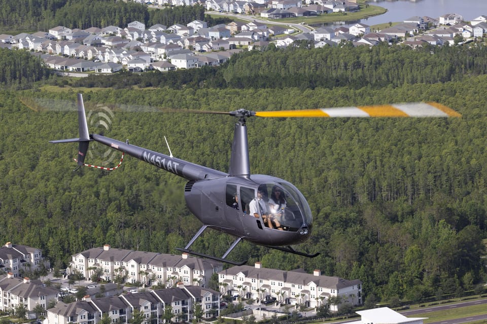 Book your Orlando: Private Helicopter Tour (16 miles) experience today. Discover upcoming events, exciting activities, tours, places to eat, places to stay, and fun things to do in Kissimmee, Florida with PartyFixx.co.