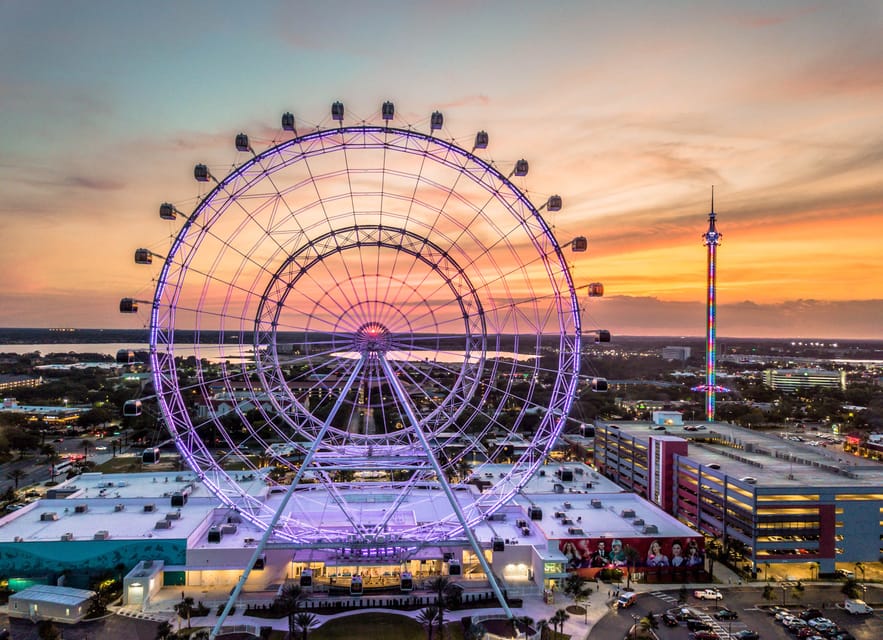 Book your Orlando: The Orlando Eye with Optional Attraction Tickets experience today. Discover upcoming events, exciting activities, tours, places to eat, places to stay, and fun things to do in Orlando, Florida with PartyFixx.co.