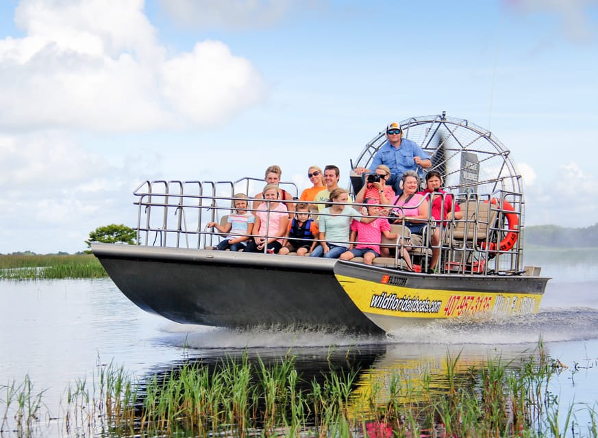 Book your Orlando: Wild Florida Airboat Ride with Transport & Lunch experience today. Discover upcoming events, exciting activities, tours, places to eat, places to stay, and fun things to do in Wild Florida Airboats & Gator Park, Florida with PartyFixx.co.