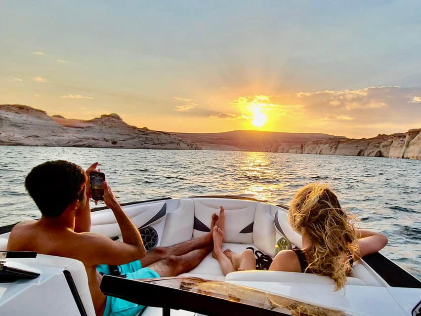 Book your Page: Antelope Canyon Boat Tour with Lake Powell & Glen Dam experience today. Discover upcoming events, exciting activities, tours, places to eat, places to stay, and fun things to do in Lake Powell, Arizona with PartyFixx.co.