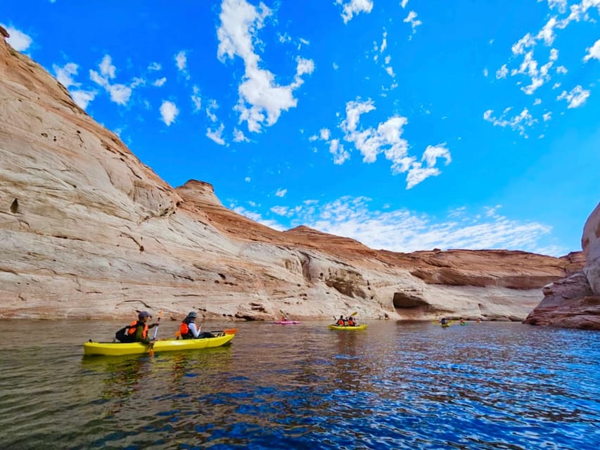 Book your Page/Lake Powell: Guided Kayak & Water Antelope Canyon Tour experience today. Discover upcoming events, exciting activities, tours, places to eat, places to stay, and fun things to do in Lake Powell, Arizona with PartyFixx.co.