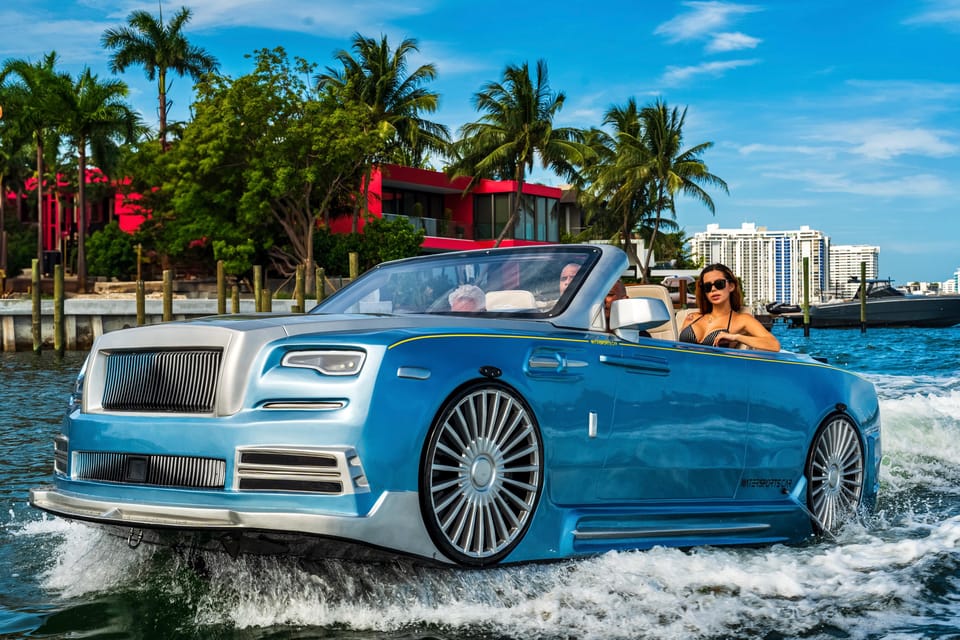 Book your Palm Beach: Rolls Royce Jetcar Rental experience today. Discover upcoming events, exciting activities, tours, places to eat, places to stay, and fun things to do in West Palm Beach, Florida with PartyFixx.co.