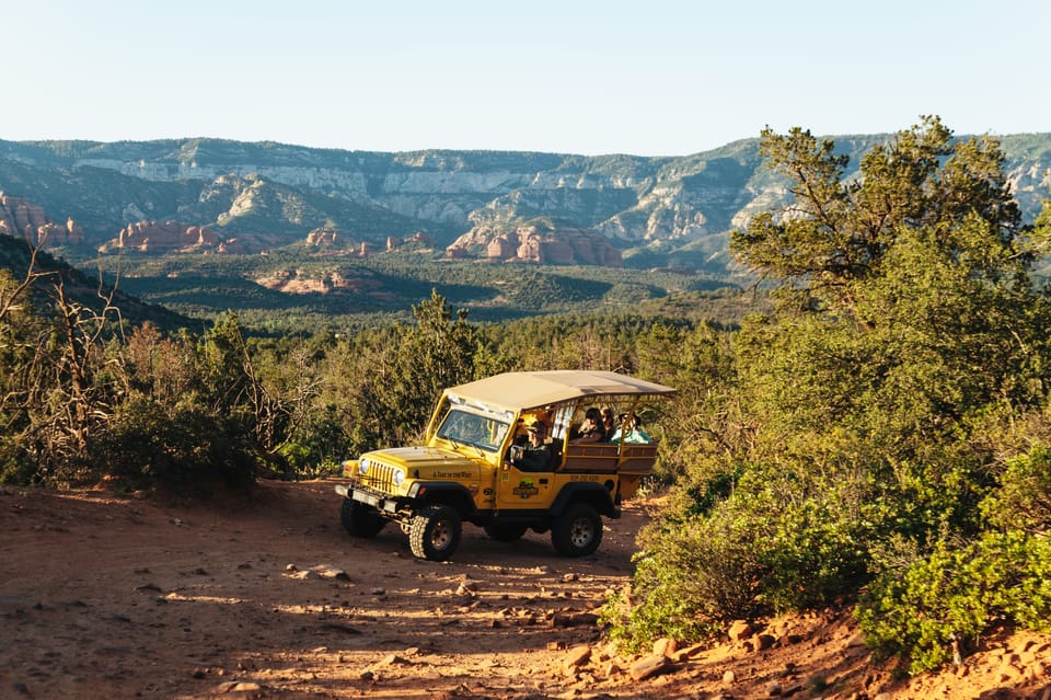 Book your Red Rock West 2-Hour Jeep Tour from Sedona experience today. Discover upcoming events, exciting activities, tours, places to eat, places to stay, and fun things to do in Sedona, Arizona with PartyFixx.co.