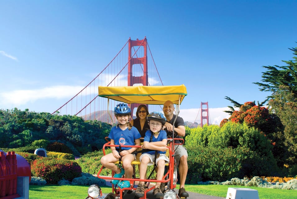 Book your San Francisco: Marina Waterfront Surrey Bike Rental experience today. Discover upcoming events, exciting activities, tours, places to eat, places to stay, and fun things to do in San Francisco, California with PartyFixx.co.