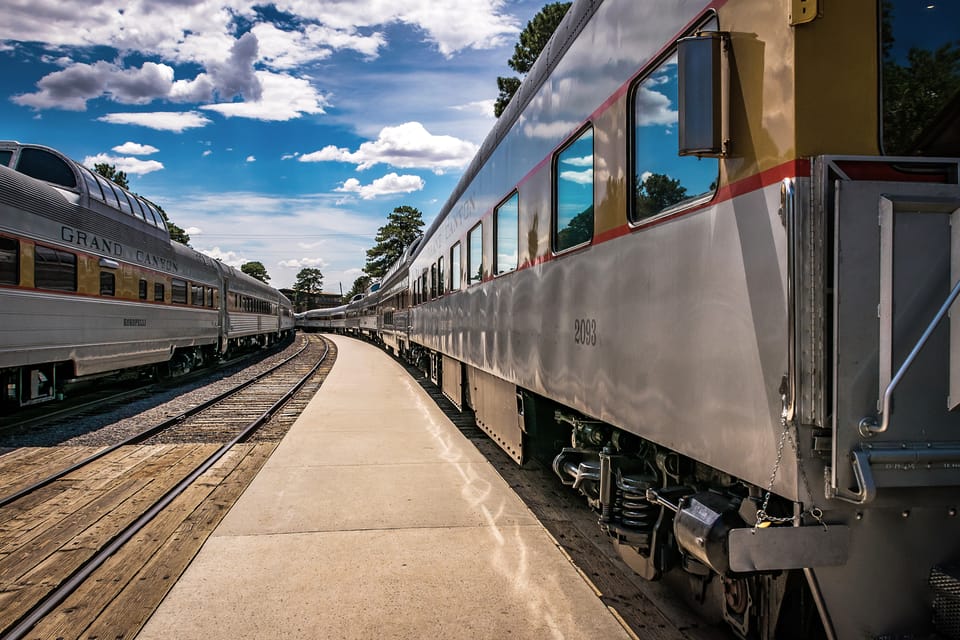 Book your Sedona: Grand Canyon Railway Full-Day Scenic Rail Tour experience today. Discover upcoming events, exciting activities, tours, places to eat, places to stay, and fun things to do in Grand Canyon National Park, Arizona with PartyFixx.co.