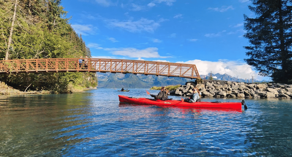 Book your Seward: Tonsina Point Kayak & Exit Glacier Nature Hike experience today. Discover upcoming events, exciting activities, tours, places to eat, places to stay, and fun things to do in Seward, Alaska with PartyFixx.co.