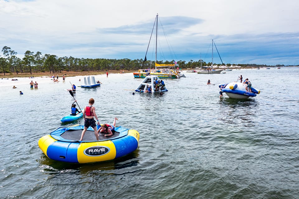 Book your Shell Island: Water Park and Dolphin Watching Boat Trip experience today. Discover upcoming events, exciting activities, tours, places to eat, places to stay, and fun things to do in Shell Island, Florida with PartyFixx.co.