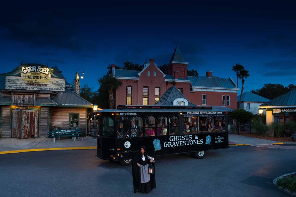 Book your St. Augustine: Ghosts and Gravestones Old Town Trolley Tour experience today. Discover upcoming events, exciting activities, tours, places to eat, places to stay, and fun things to do in St. Augustine, Florida, Florida with PartyFixx.co.