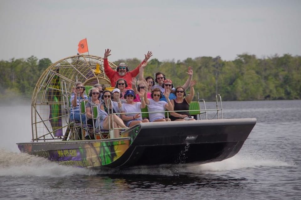 Book your St. Augustine: St. Johns River Airboat Safari with a Guide experience today. Discover upcoming events, exciting activities, tours, places to eat, places to stay, and fun things to do in Saint Johns River, Florida (State), Florida with PartyFixx.co.