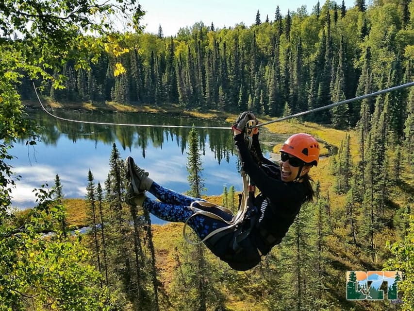 Book your Talkeetna: Denali Zipline Tours experience today. Discover upcoming events, exciting activities, tours, places to eat, places to stay, and fun things to do in Alaska, Alaska with PartyFixx.co.