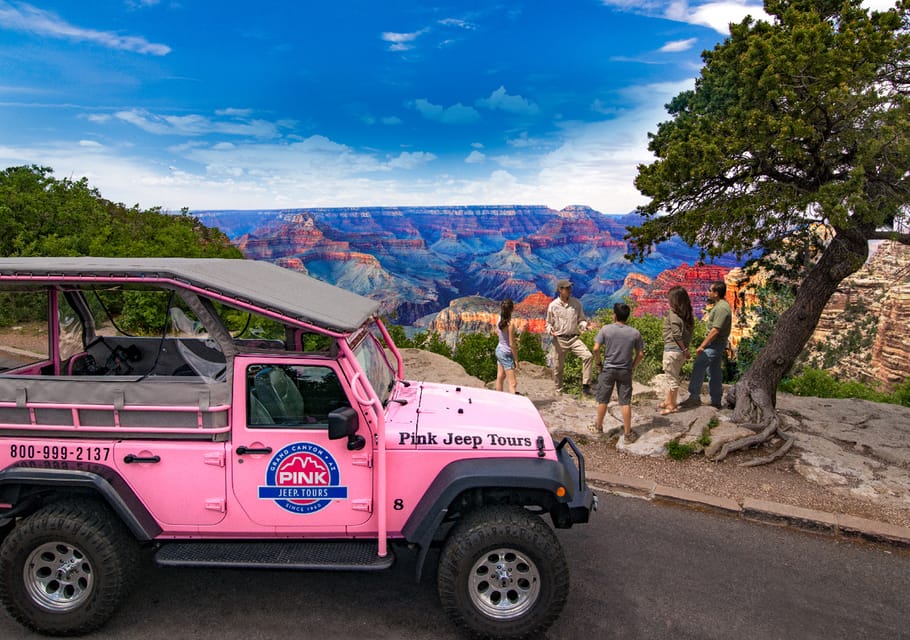 Book your The Grand Entrance: Jeep Tour of Grand Canyon National Park experience today. Discover upcoming events, exciting activities, tours, places to eat, places to stay, and fun things to do in Grand Canyon National Park, Arizona with PartyFixx.co.