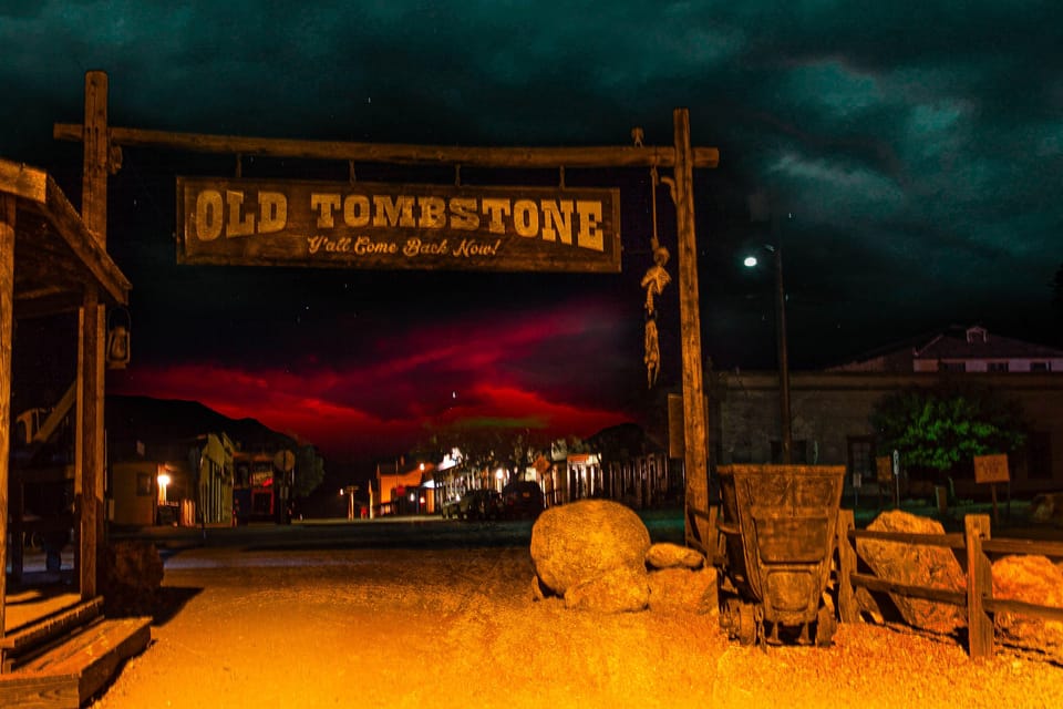 Book your Tombstone Terrors: Ghosts and Gunslingers of the Wild West experience today. Discover upcoming events, exciting activities, tours, places to eat, places to stay, and fun things to do in Tombstone, Arizona with PartyFixx.co.