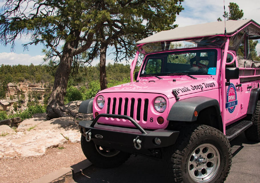 Book your Tusayan: Grand Canyon Desert View & South Rim Pink Jeep Tour experience today. Discover upcoming events, exciting activities, tours, places to eat, places to stay, and fun things to do in Grand Canyon National Park, Arizona with PartyFixx.co.