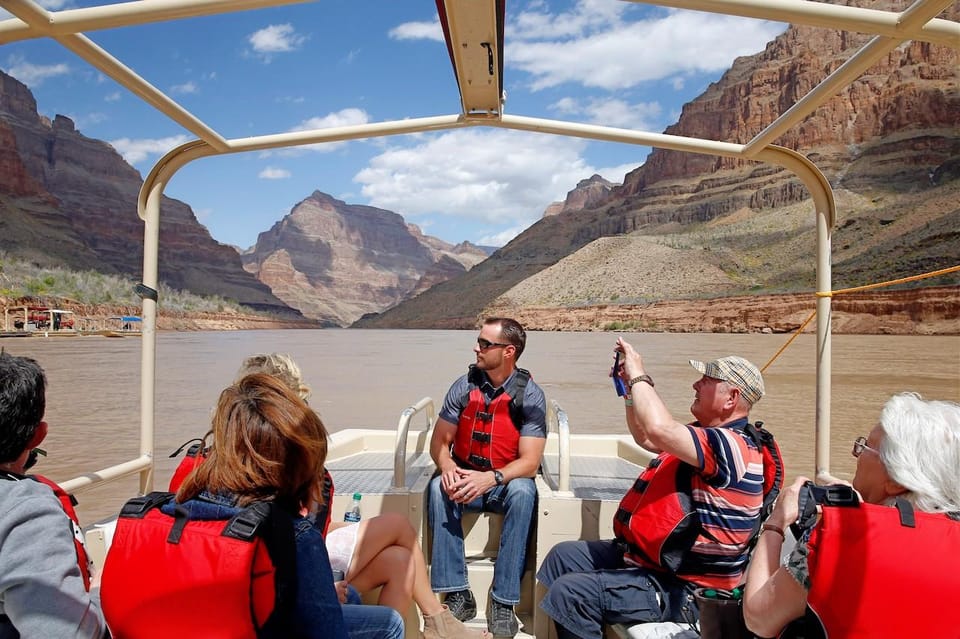 Book your Vegas: Grand Canyon Airplane, Helicopter and Boat Tour experience today. Discover upcoming events, exciting activities, tours, places to eat, places to stay, and fun things to do in Grand Canyon West Rim, Arizona with PartyFixx.co.